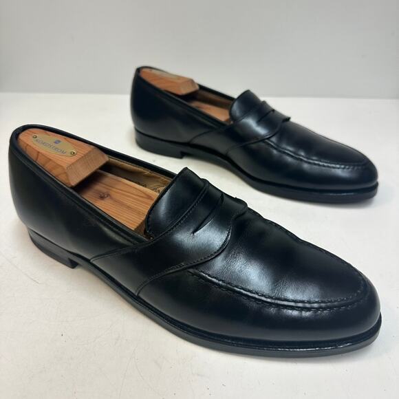 RESOLED Crockett & Jones x Brooks Brothers Penny Loafers Made in England US 10 D main image 10